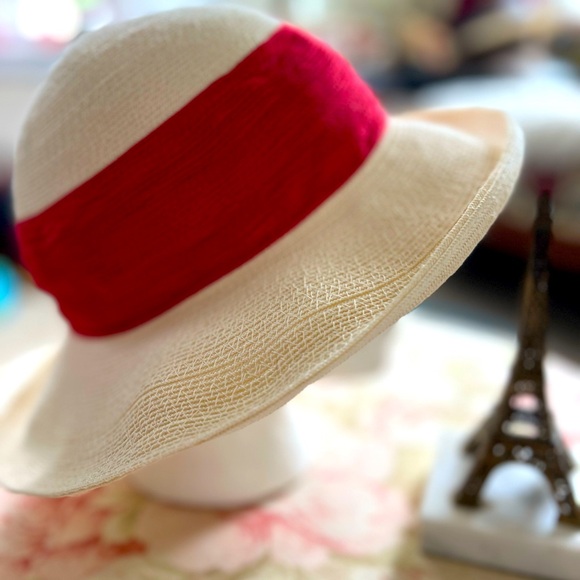 ABIGAIL ALDRIDGE designer straw hat ~ NYC main image 4